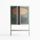 Soul Split - Loft Cabinet - Oluwaseyi Samuel Adebayo - Chalk - Overlay Glass