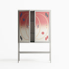 Parallel Mirage - Loft Cabinet - Oluwaseyi Samuel Adebayo  - Chalk - Overlay Glass