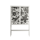 Ode to Summer 4 - Loft Cabinet - Diana Catchpole - Chalk - Clear glass