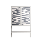 Wave Lens - Loft Cabinet - Oluwaseyi Samuel Adebayo - Chalk - Overlay Glass
