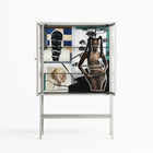 Dreaming With Open Eyes - Loft Cabinet - Sophie Goudman-Peachey - Chalk - Clear glass