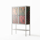 Hours - Loft Cabinet - Oluwaseyi Samuel Adebayo - Chalk - Overlay Glass