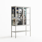 Dreaming With Open Eyes - Loft Cabinet - Sophie Goudman-Peachey - Chalk - Clear glass