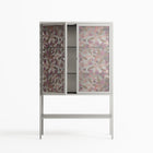 Autumn Dream Pattern - Loft Cabinet - Raissa Oltmanns - Chalk - Overlay Glass