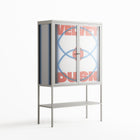 Velvet Dusk - Loft Cabinet - Oluwaseyi Samuel Adebayo - Chalk - Overlay Glass