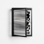 Every Dog - Wall Cabinet - Alexander Khabbazi - Antracite - Reeded glass