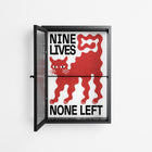 Nine Lives - Wall Cabinet - Alexander Khabbazi - Antracite - Reeded glass