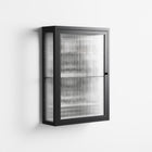 Hounds  - Wall Cabinet - Alexander Khabbazi - Antracite - Reeded glass