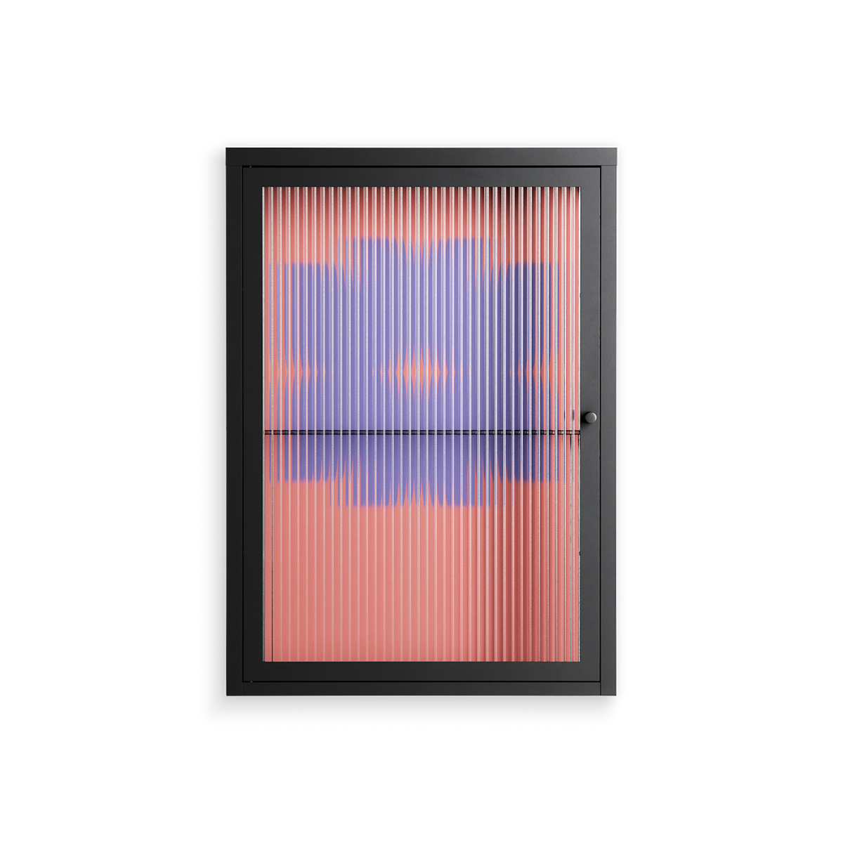 Stella - Wall Cabinet - Linus Lohoff - Antracite - Reeded glass