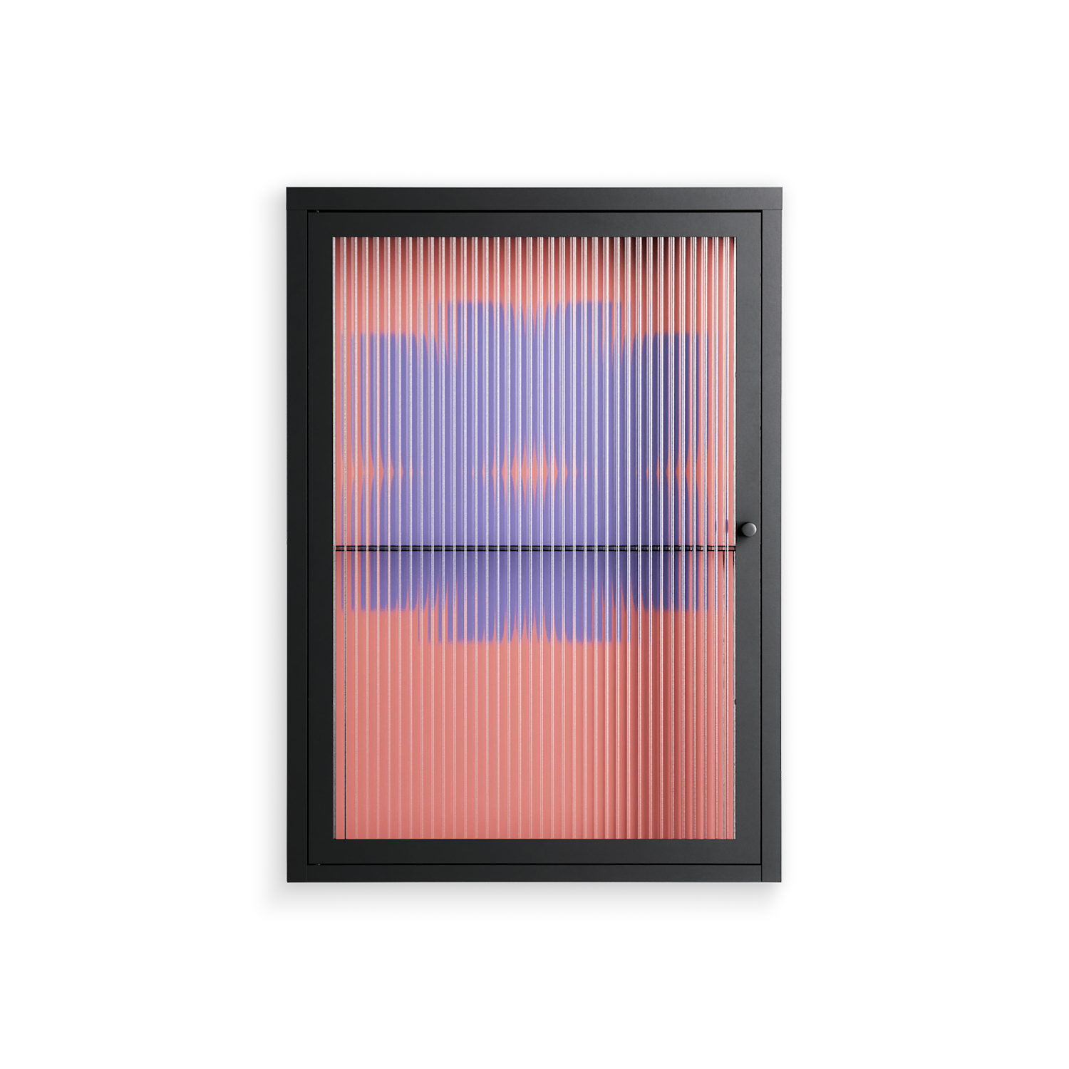 Stella - Wall Cabinet - Linus Lohoff - Antracite - Reeded glass