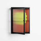 Fernis - Wall Cabinet - Linus Lohoff - Antracite - Reeded glass