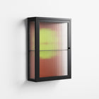 Fernis - Wall Cabinet - Linus Lohoff - Antracite - Reeded glass