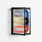 Arial - Wall Cabinet - Vratislav Pecka - Antracite - Reeded glass
