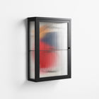 Fuerte - Wall Cabinet - Vratislav Pecka - Antracite - Reeded glass
