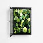 Tummetott - Wall Cabinet - Nur Rydberg - Antracite - Reeded glass