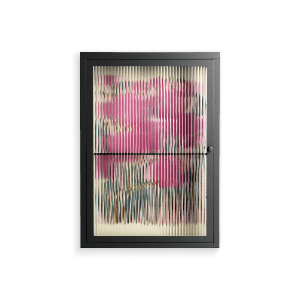 Tulips - Wall Cabinet - Katie O’Shea - Antracite - Reeded glass