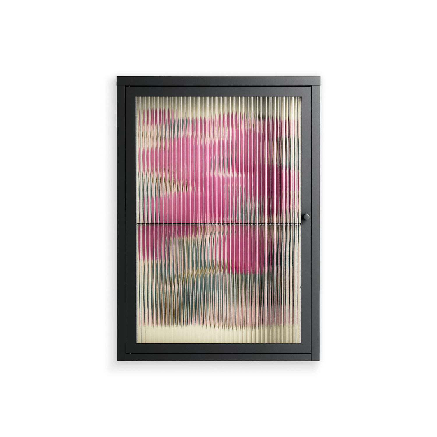 Tulips - Wall Cabinet - Katie O’Shea - Antracite - Reeded glass