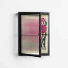 Tulips - Wall Cabinet - Katie O’Shea - Antracite - Reeded glass