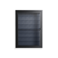 Basket Weave - Wall Cabinet - Katie O’Shea - Antracite - Reeded glass