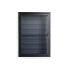 Basket Weave - Wall Cabinet - Katie O’Shea - Antracite - Reeded glass