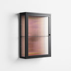 Connect With Nature - Wall Cabinet - Raissa Oltmanns - Antracite - Reeded glass