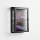 Gentleman - Wall Cabinet - Cezar Berje - Antracite - Reeded glass