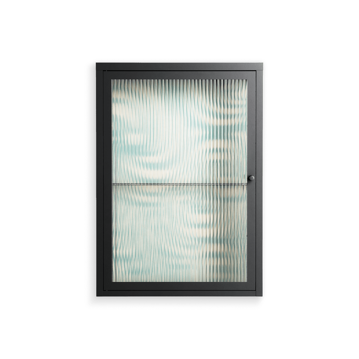 Epic Swirl - Wall Cabinet - Amy Suther - Antracite - Reeded glass