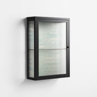 Epic Swirl - Wall Cabinet - Amy Suther - Antracite - Reeded glass