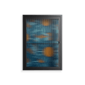 Bellis Bounty Blue - Wall Cabinet - Amy Suther - Antracite - Reeded glass