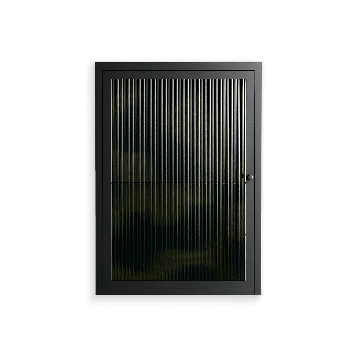 Midnight Dune - Wall Cabinet - Amy Suther - Antracite - Reeded glass