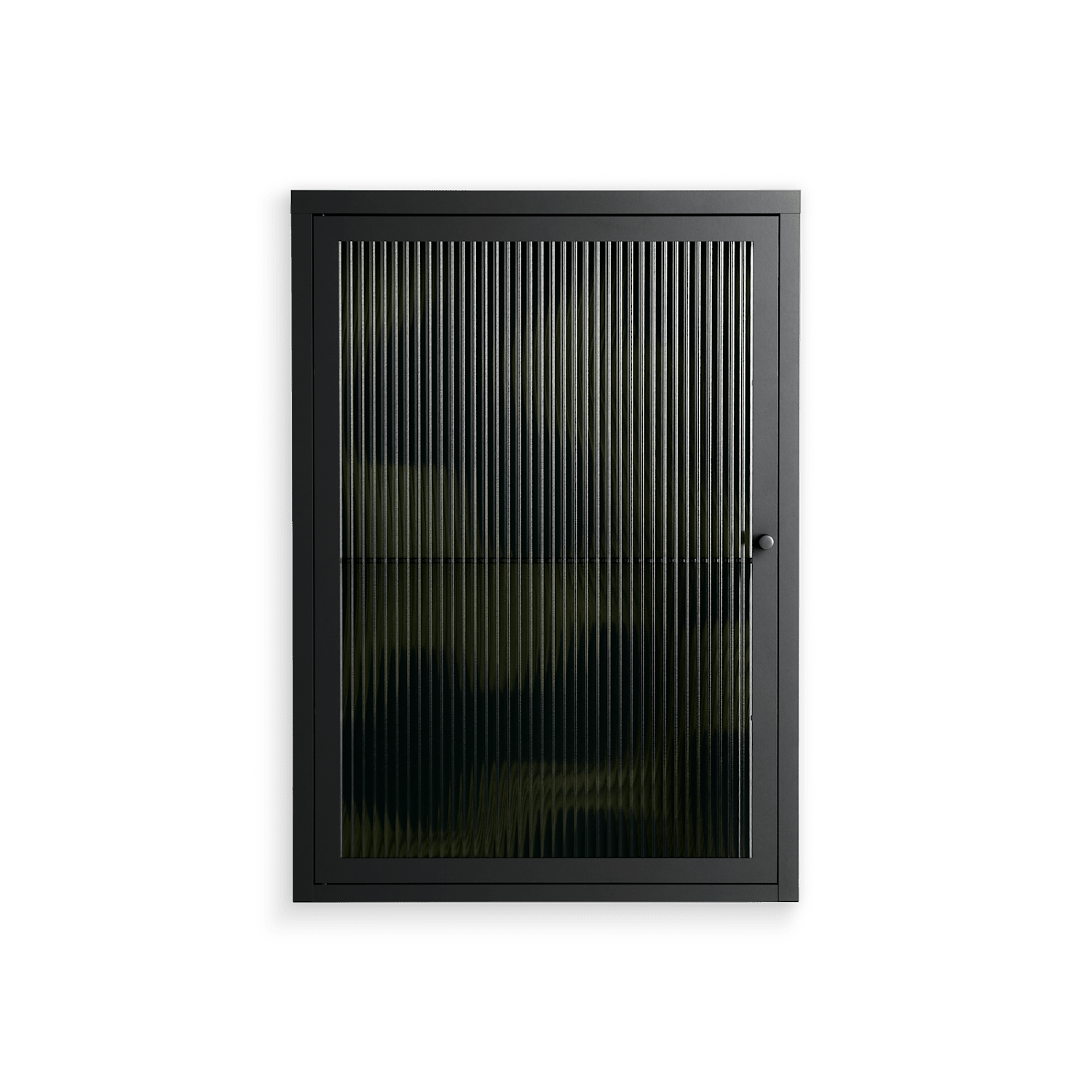 Midnight Dune - Wall Cabinet - Amy Suther - Antracite - Reeded glass