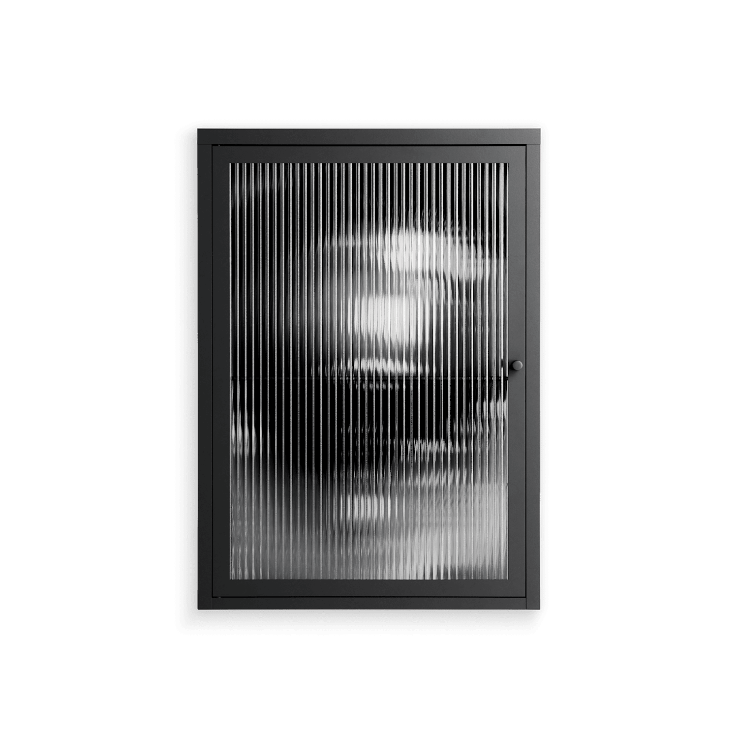 Gel - Wall Cabinet - Nadia Ryder - Antracite - Reeded glass