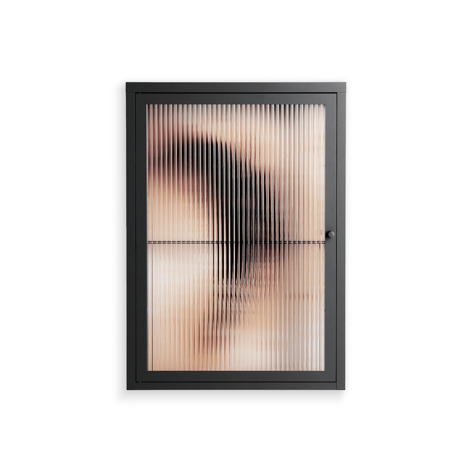 Glow - Wall Cabinet - Nadia Ryder - Antracite - Reeded glass