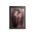 Red 2 - Wall Cabinet - Nadia Ryder - Antracite - Reeded glass