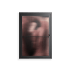 Red 2 - Wall Cabinet - Nadia Ryder - Antracite - Reeded glass