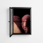 Red 3 - Wall Cabinet - Nadia Ryder - Antracite - Reeded glass