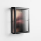 Red 4 - Wall Cabinet - Nadia Ryder - Antracite - Reeded glass