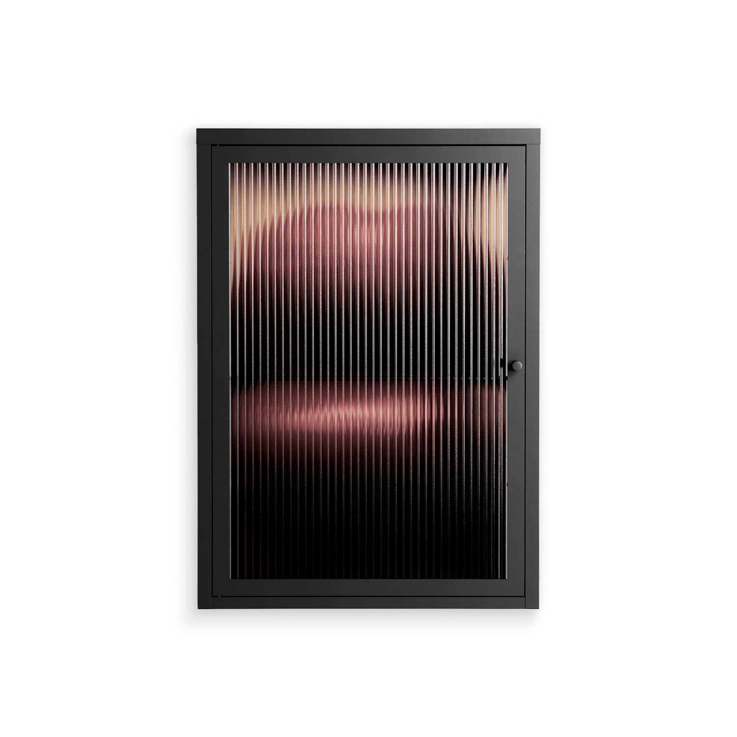 Red - Wall Cabinet - Nadia Ryder - Antracite - Reeded glass