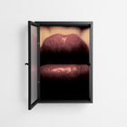 Red - Wall Cabinet - Nadia Ryder - Antracite - Reeded glass