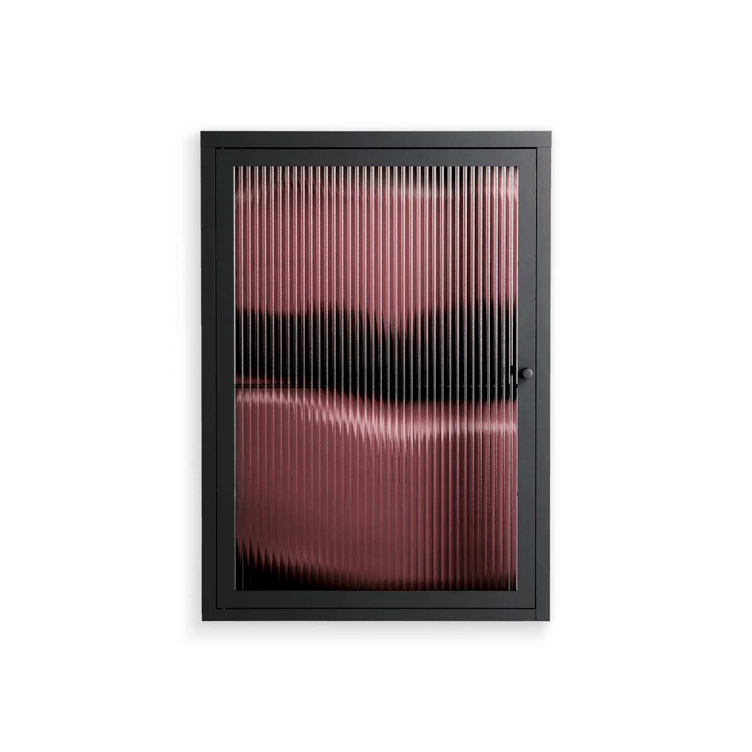 Squish - Wall Cabinet - Nadia Ryder - Antracite - Reeded glass