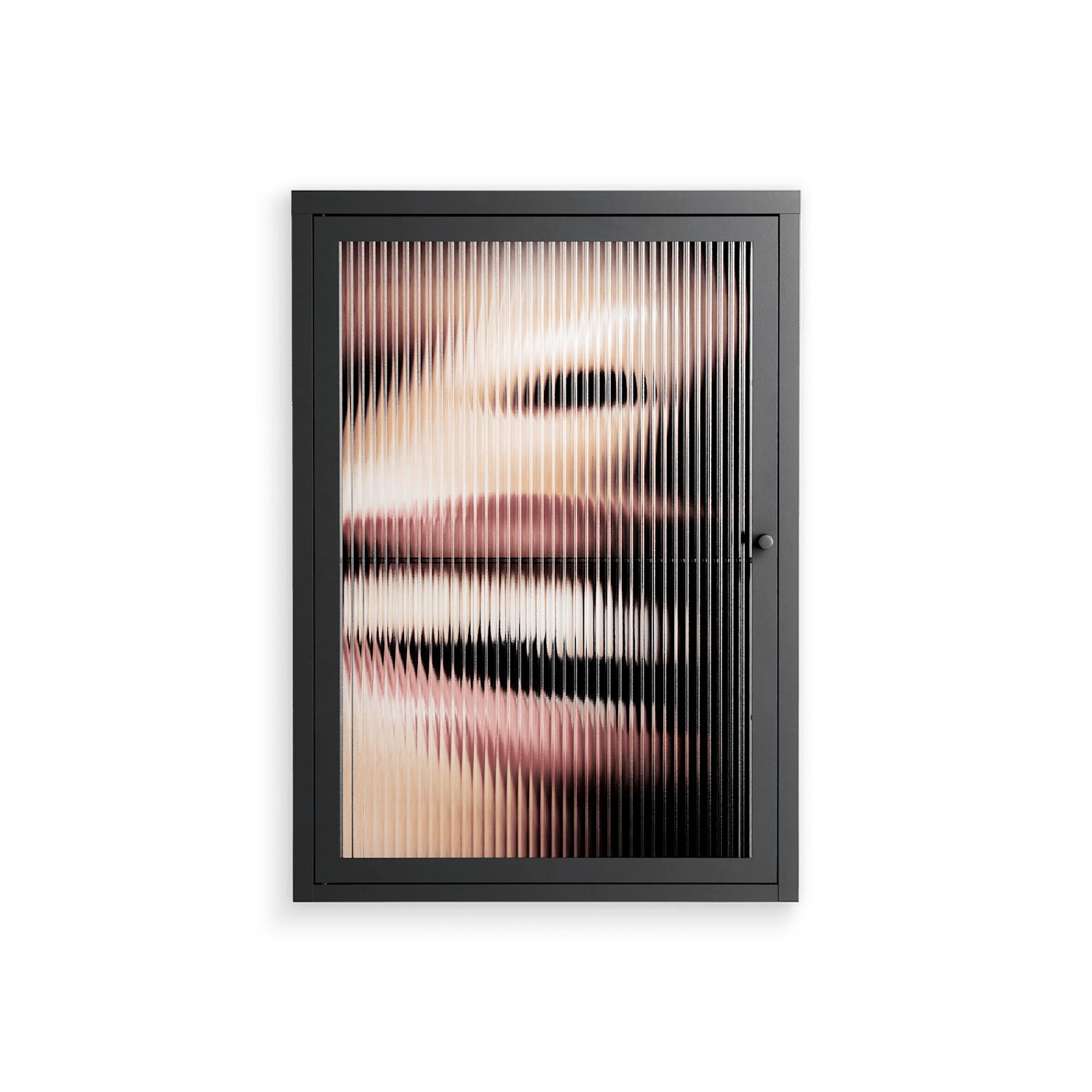 Teeth - Wall Cabinet - Nadia Ryder - Antracite - Reeded glass