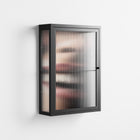 Teeth - Wall Cabinet - Nadia Ryder - Antracite - Reeded glass
