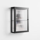 Décomposé - Wall Cabinet - David Vanadia - Antracite - Reeded glass