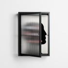 Désordre_Intérieur - Wall Cabinet - David Vanadia - Antracite - Reeded glass