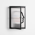 En_Suspend - Wall Cabinet - David Vanadia - Antracite - Reeded glass