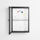 Épanoui - Wall Cabinet - David Vanadia - Antracite - Reeded glass