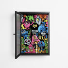 All The Good Guys - Wall Cabinet - Craig Watkins - Antracite - Reeded glass