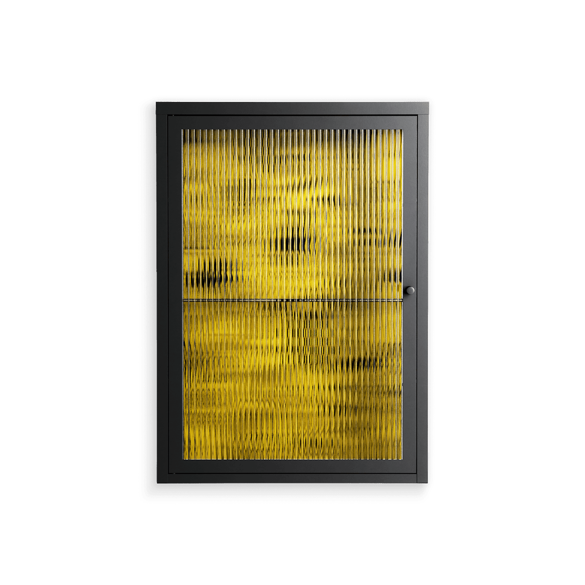 What a Mess - Wall Cabinet - Craig Watkins - Antracite - Reeded glass