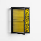 What a Mess - Wall Cabinet - Craig Watkins - Antracite - Reeded glass