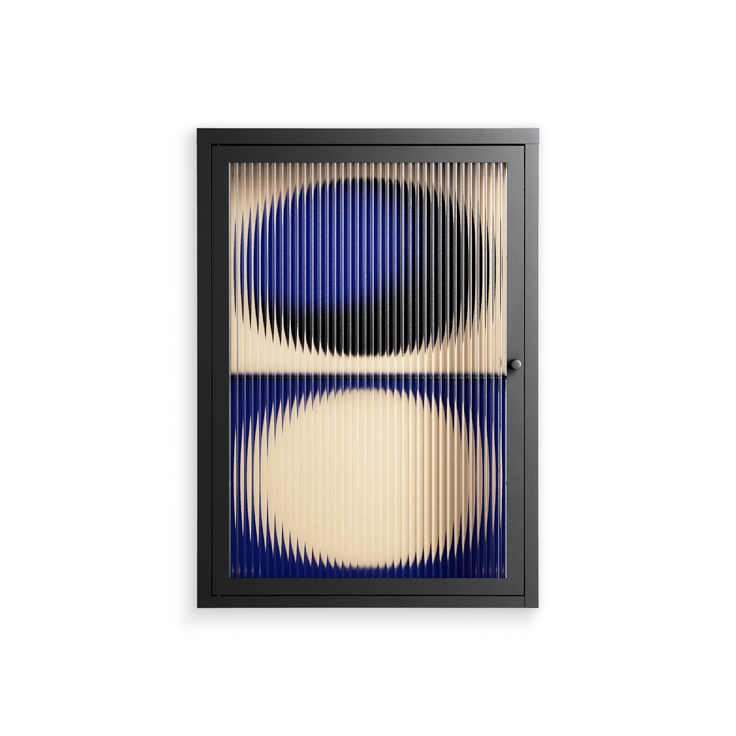 Entrance - Wall Cabinet - Oluwasheyi Adebayo - Antracite - Reeded glass